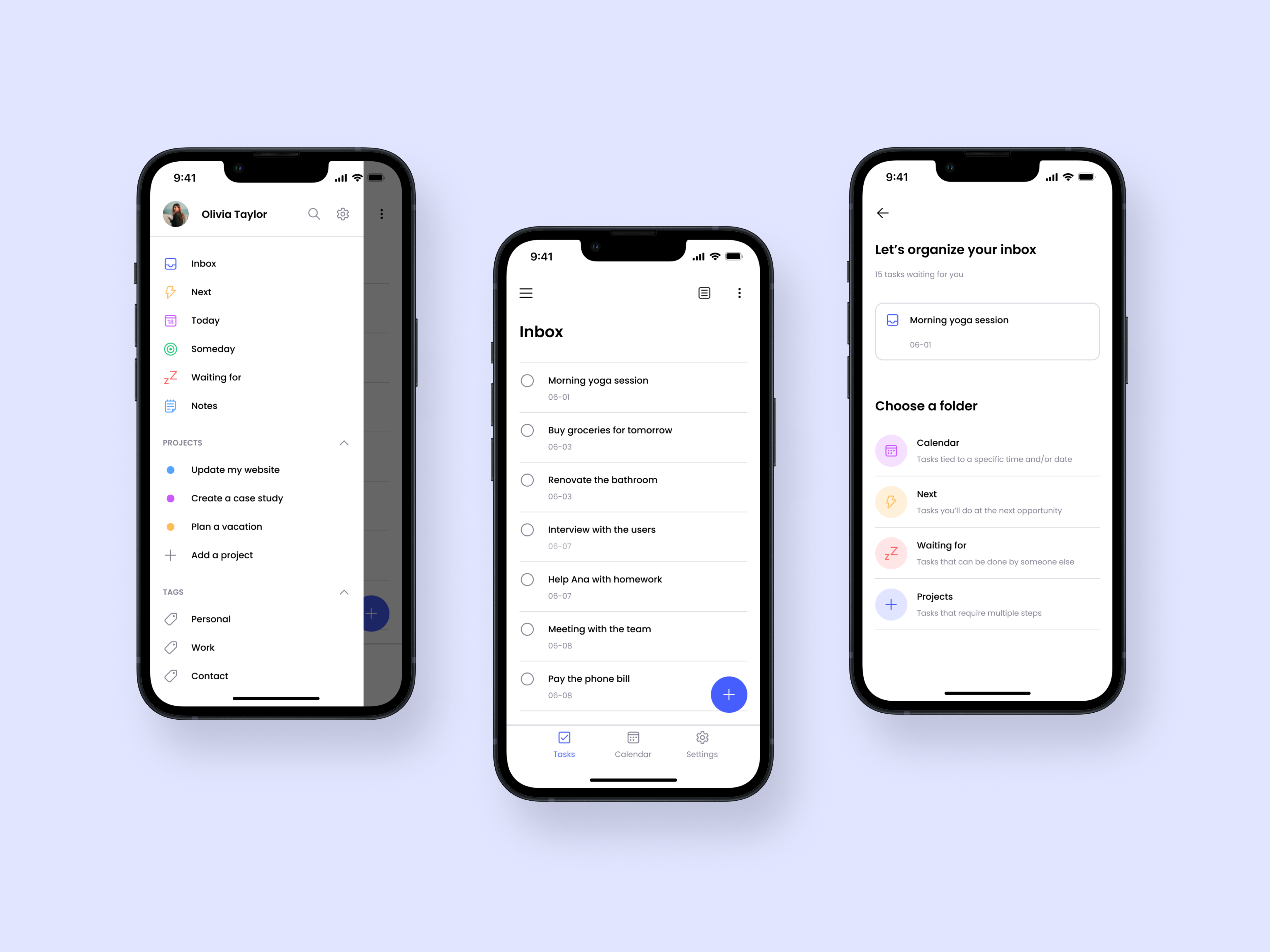 To-Do List App android app figma ios mobile product design productivity task task management ui user interface ux