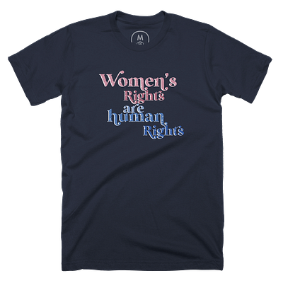 Women's Rights are Human Rights graphic design graphictees t shirtdesign typography women