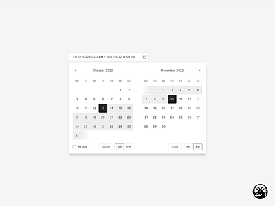 Date range picker app date design system interface payments picker primer product product design ui ux