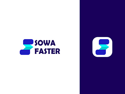 Sowa Faster Logo Design amazing logo app icon asrafuluix best logo branding flat great logo iconic logo letter s logo logo logofolio 2022 minimal modern logo modern s letter logo print s letter logo sowa faster logo tech logo typography web design