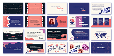 LeadCon 2020 Slides branding design event event branding event design graphic graphic design illustration keynote slide deck slides vector