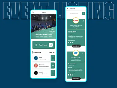 Event Listing DailyUI 070 app design create event daily ui 070 daily ui inspiration dailyui dailyui 070 event event list event ui mobile app design mobile app ui design mobile ui design product app design ui
