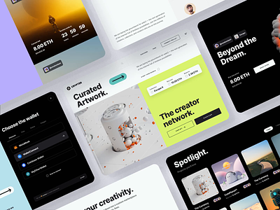 Crypter 2.0 – Build your own NFT Marketplace clean crypter figma source file freebie marketplace marketplace ui kit minimal nft nft marketplace nft ui kit templates ui ui design ui design kit ui8 user interface ux ux design web design web template