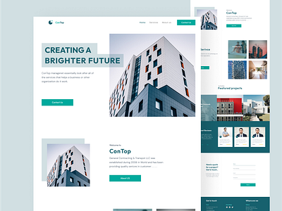 Construction Website UI UX Design 3d app branding design graphic design illustration logo mobile uiux mobileappdesign ui uiux ux vector web uiux website design