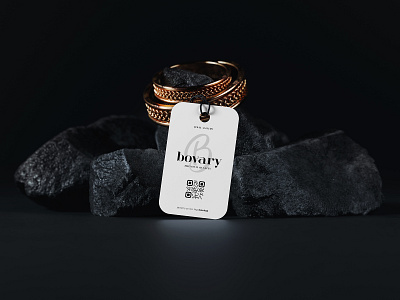 Jewelry Price Tag Mockup PSD branding fashion hanging jewelry label luxury mockup paper price rope tag
