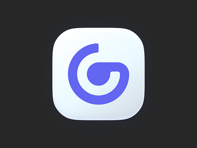 GitPaid icon! app appicon brand brand identity branding design g gitpaid icon letter logo logo design mark p pay payment saas symbol type ui