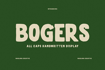 Bogers Sans Serif Display Font 3d animation bogers sans serif display font branding design font fonts graphic design illustration logo motion graphics nostalgic sans sans font ui