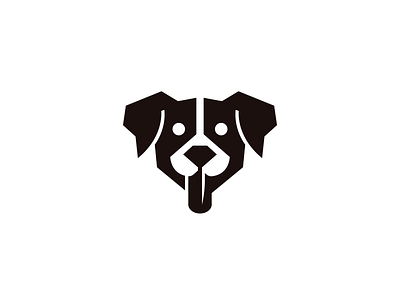 Dog animal black brand branding design dog elegant graphic design illustration logo logo design logotype mark minimalism minimalistic modern monochrome pet pets sign