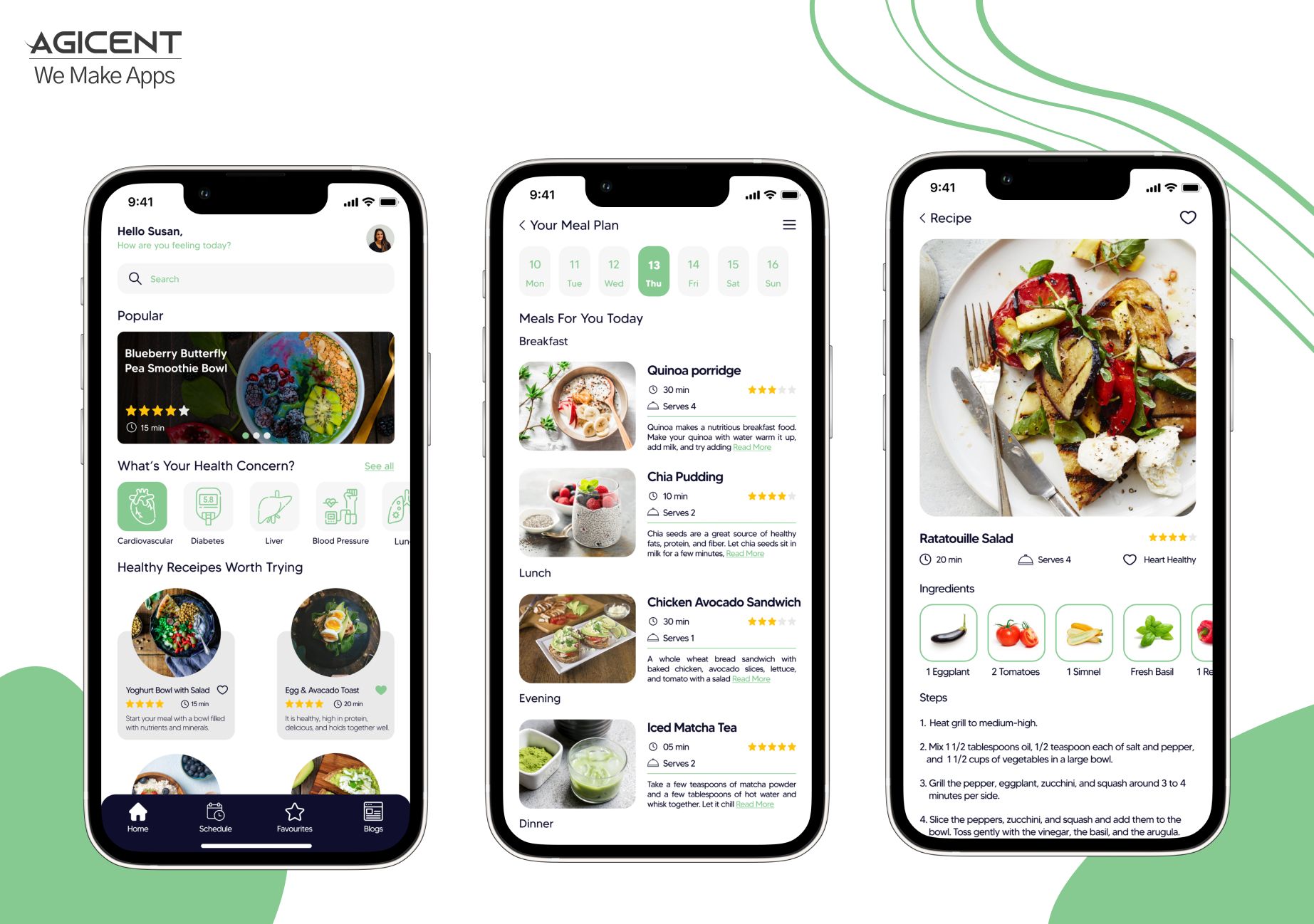 Healthcare Application Concept UI agicent android app app design appcompany create an app design foodprepping healthymealprep ios app mealideas mealplan mealplanner mealplans mealprep mealprepideas mealprepsunday patientmeal quickmeals ui ux