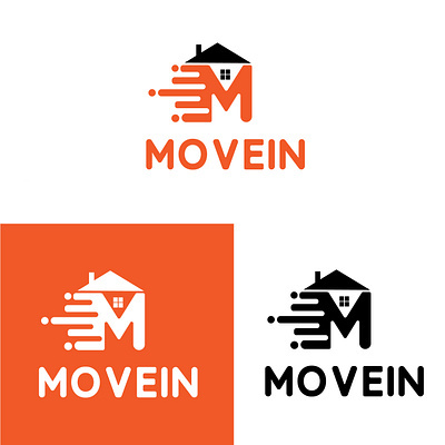 Movein House 3d animation app branding design graphic design house logo icon illustration logo motion graphics move logo movein movein house movein house logo movein logo typography ui ux vector