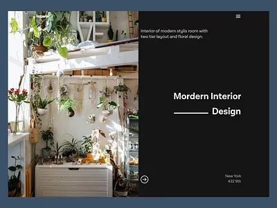 Modern Interior Website Design design home page homepage design interior interior website landing page design typography ui ui design ux webdesign website design websites