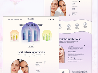 #DailyUI 003 - Landing Page adobe branding dailychallenge dailyui design figma illustration logo ui ux web website