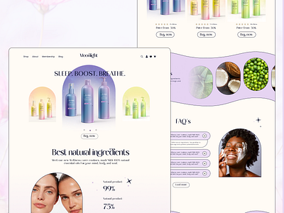#DailyUI 003 -Landing Page adobe branding dailychallenge dailyui design figma illustration logo ui ux web website