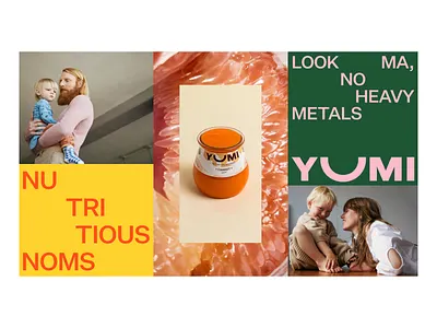 YUMI Brand seasonal branding refresh branding design graphic design illustration logo print process type typography ui