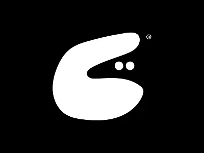 Black Cow burger logomark branding fat burger