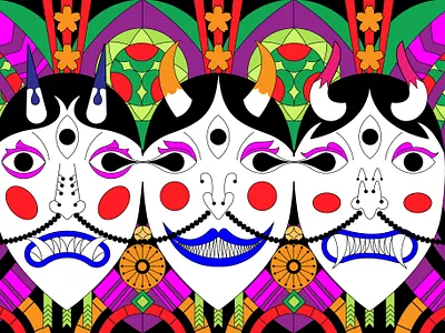 PASSION PART 1 abstraction branding corporate identity design graphic design identity illustration illustrator japanese style logo vector vector illustration