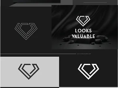 Looks Valuable branding design graphic design illustration logo logo design