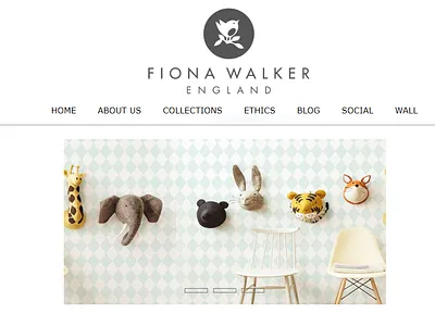 Fiona walker || Landing page brand css css3 html html5 web developer website