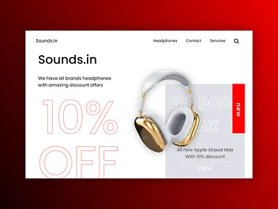 Headphone Store app branding design graphic design illustration logo typography ui ux vector