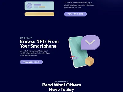 NFT Website figma nft web 3.0 web design webflow