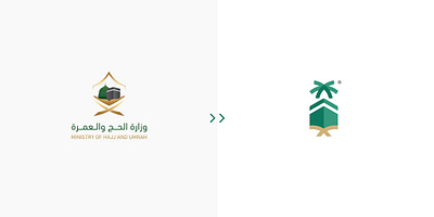 Ministry of Hajj and Umrah branding design designer icon identity illustration logo ui ux vector