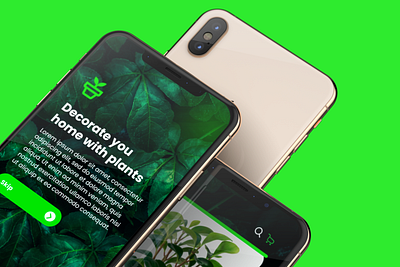 Plant Shop App | Prototype App Study | UI/UX branding design graphic design interface ui user experience ux