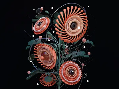 Blender Flower b3d blender blender flower flower