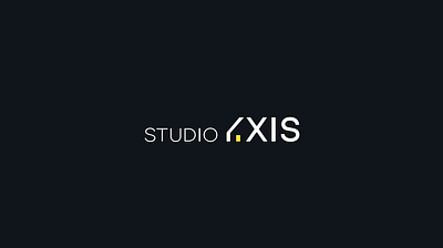 STUDIO AXIS - Typography Branding branding graphic design house logo