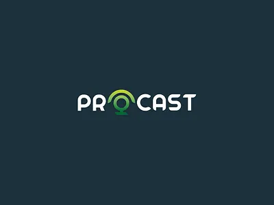 Procast Logo branding design graphic design logo