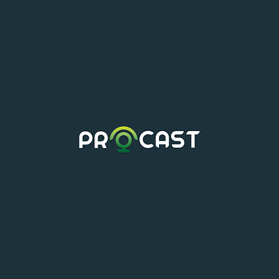 Procast Logo branding design graphic design logo
