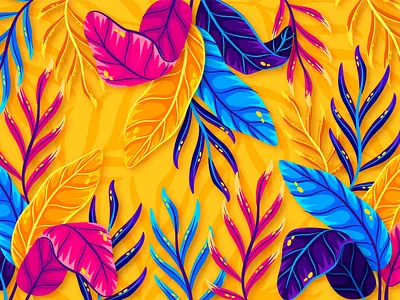Colorful summer background for zoom 3d animation app branding design graphic design illustration logo motion graphics ui vector