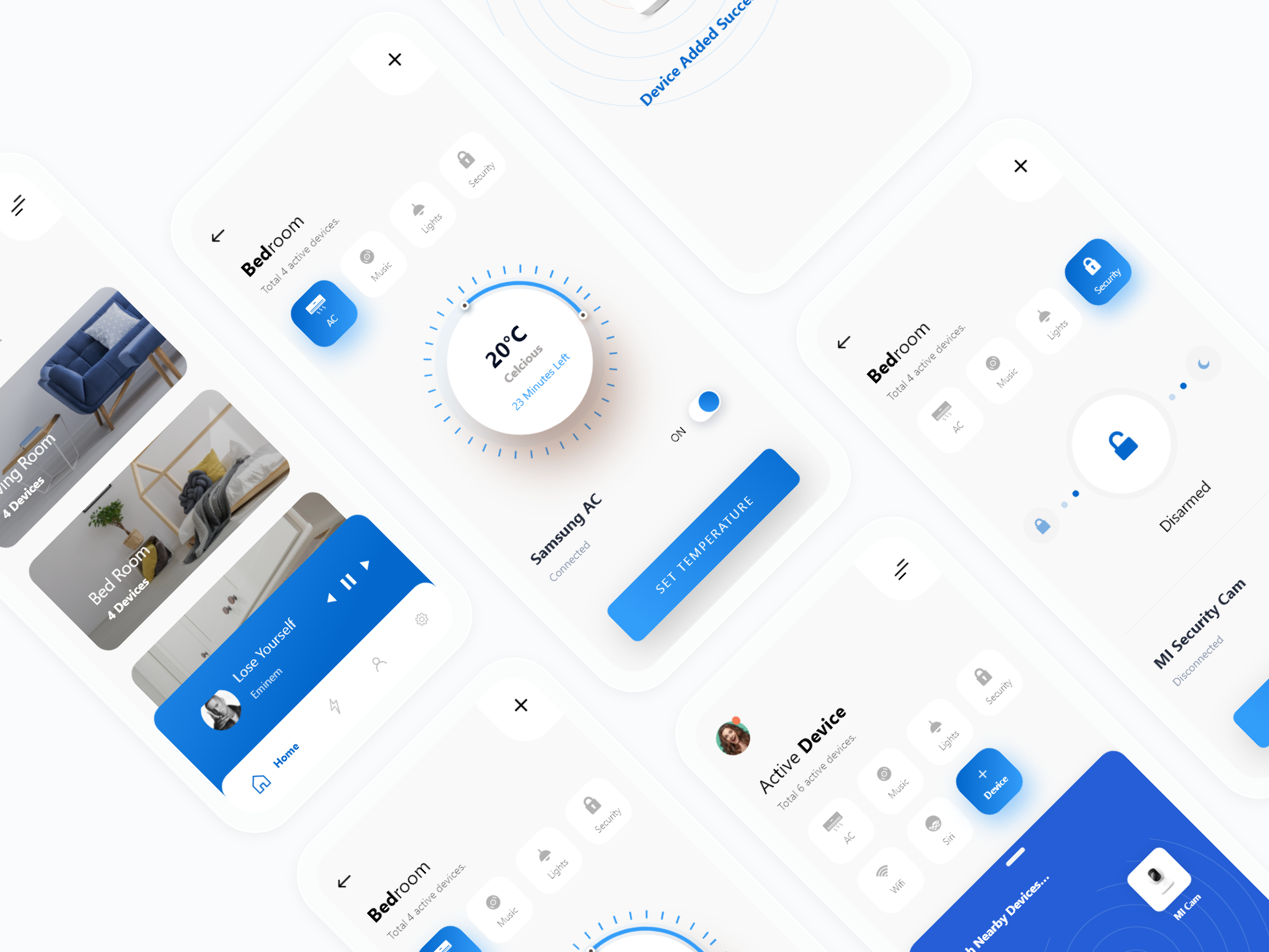 Example of Premium Mobile App UI For Ios & Android