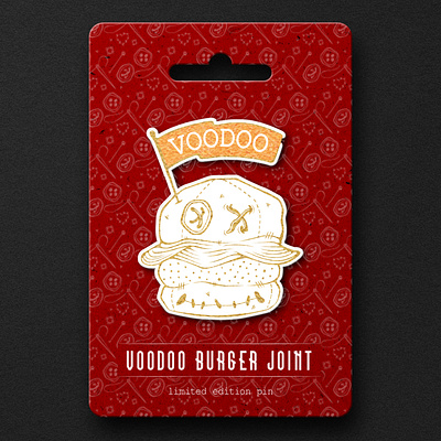 Voodoo Burger Join 3d adobe art badge design branding burger illustration corporate design design drawing flat graphic design illustration illustration design illustrator line art logo metal pin vector vector art vector illustration