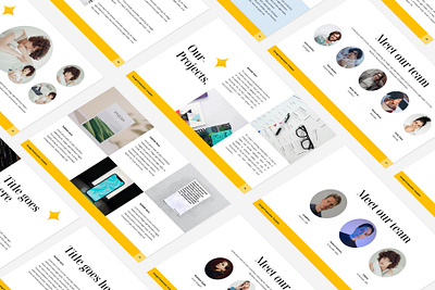 Exploration - Presentation Template business clean company design exploration google slides minimal modern orange powerpoint presentation slide slide deck template yellow