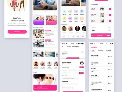 Makeup Artists Finds design ui ux