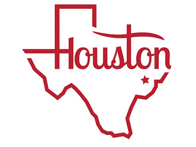 Houston Logo illustration logo typography