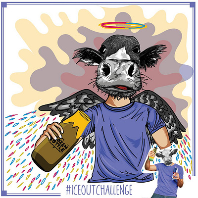 Live it up to the challenges art design graphic design illustration