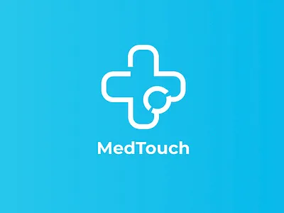 MedTouch app branding design ui ux