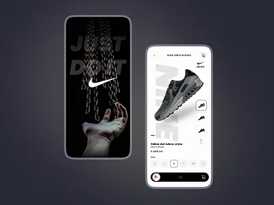 JUST DO IT ^^ app design e commerce illustration logo mobile mobile ui ui uidesign uiux design