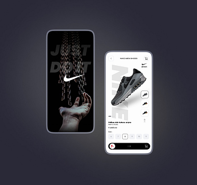 JUST DO IT ^^ app design e commerce illustration logo mobile mobile ui ui uidesign uiux design