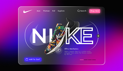 Nike Poster 3d animation branding colorful design graphic design illustration logo motion graphics poster radial templates ui ui ux ux vector