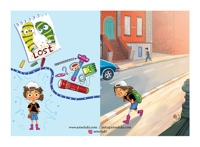 Spread 6 childrensbooks childrensillustrator illustration illustrator