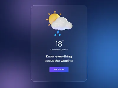 Weather Report design ui weather