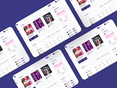 NFT Marketplace Dashboard app dash design graphic design marketplace nft ui ui dashboard uidesign ux