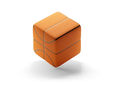 Let's play basketbox 3d ball basketball blender box cube leather rubber sport texture