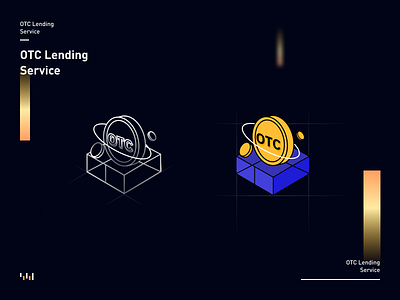 OTC Lending Service graphic design