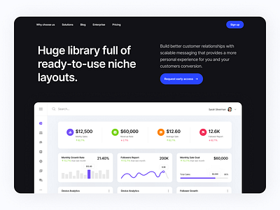 Custom Page Design Header 3d animation appdesign branding creative design figma graphic design illustration landing page logo motion graphics ui vector