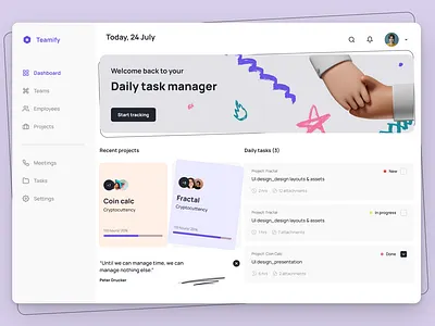 🤝 Teamify - Management Platform (Design) design icon icon design logo logo design management management platform management platform design minimal platforms platforms design ui ui design uiux design ux ux design web app web app design web application design web design