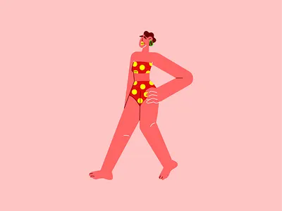 Love Your Body VI adobe illustrator behance body character character design character designer dribbble flat character flat design freelance illustrator girl character illustration illustrator love your body self care self love vector vector character vector illustration women character