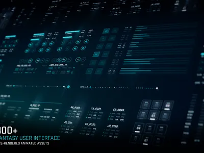 300+ FUI Pre-Rendered Elements 3840x2160 4k after effect animation business cinema 4d data design display fantasy fui graphic design hud illustrator motion graphics screen graphics ui user interface